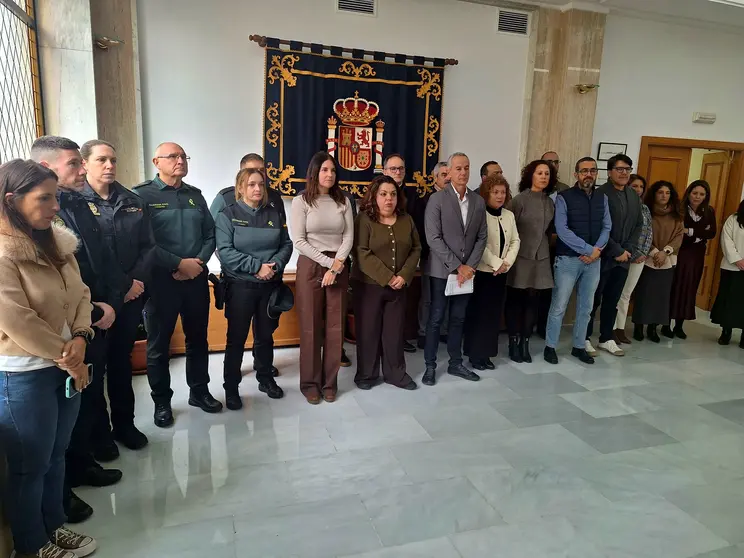 Minuto silencio delegaci&oacute;n violencia machista