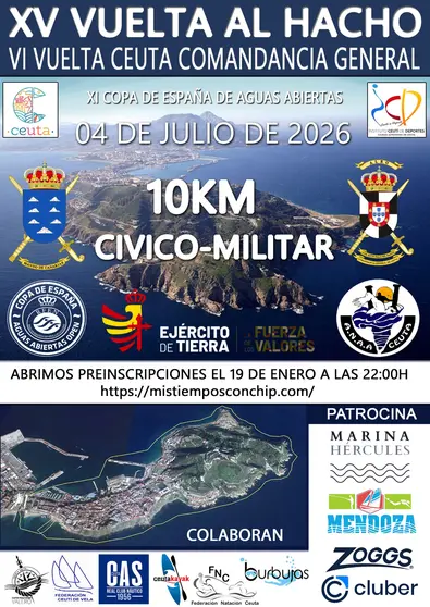 Cartel de la prueba