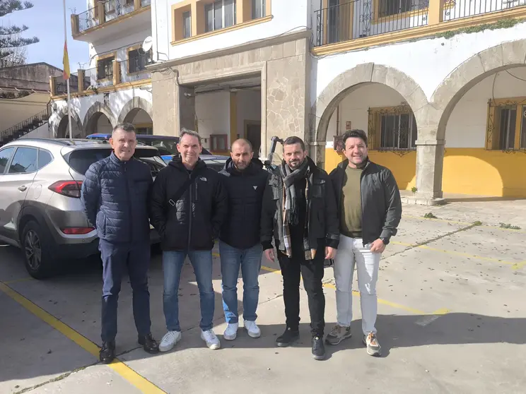 Foto FSC-CCOO visita trabajadores Defensa