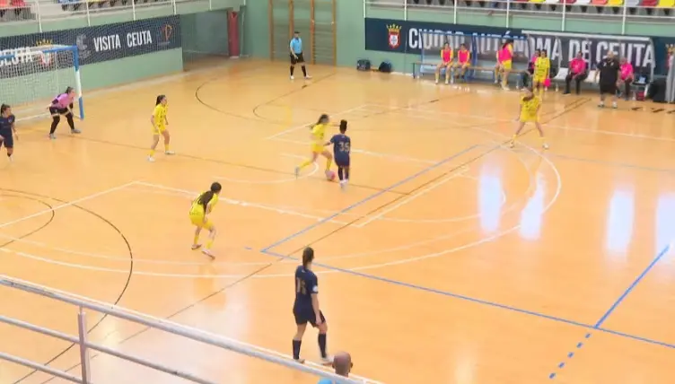 Un momento del partido disputado este domingo en el 'Guillermo Molina'