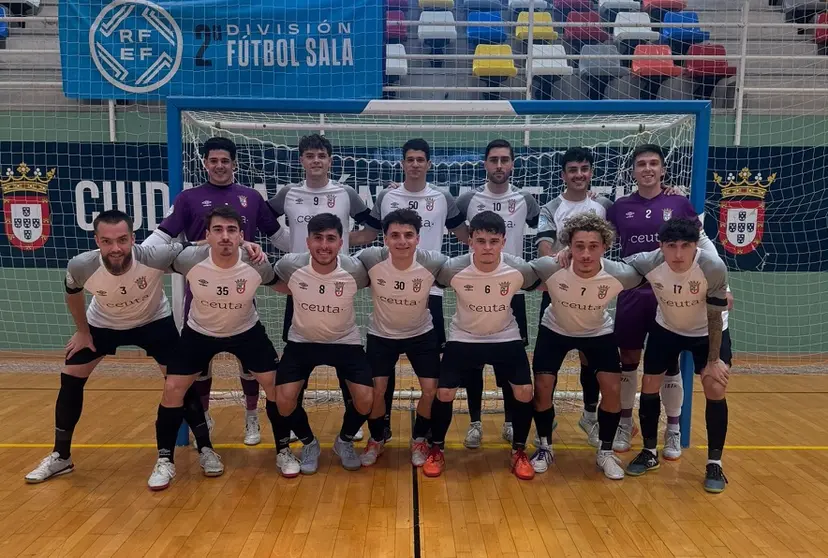 &Uacute;ltima formaci&oacute;n de la temporada de la UA Ceut&iacute;