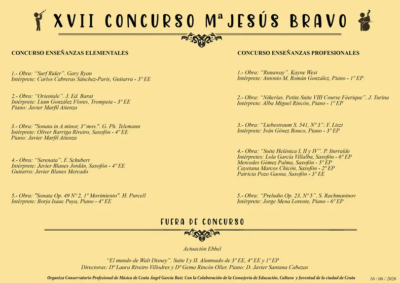 PROGRAMA XVII CONCURSO 2026