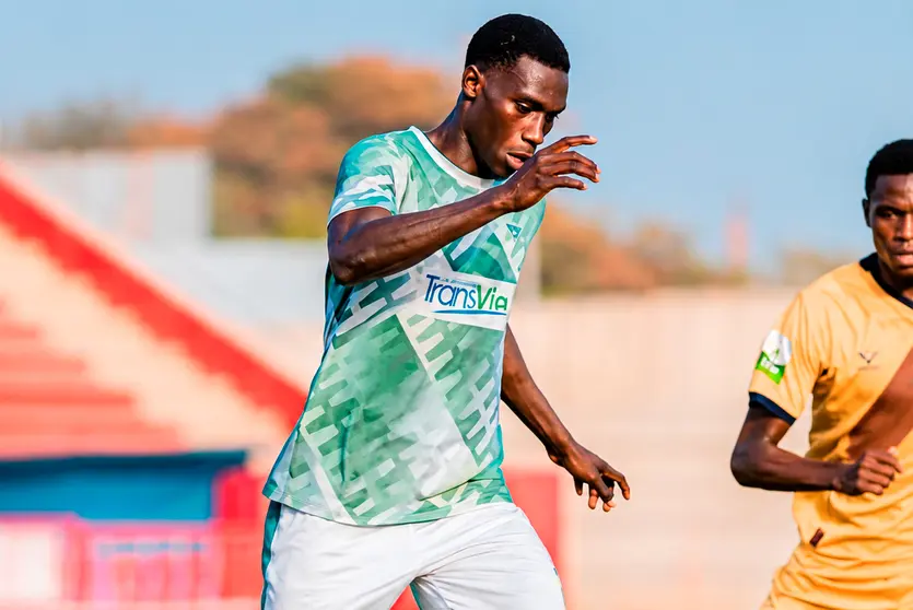 Yaya Bodian, en un partido con su equipo en Senegal, el Espoir de Guediawaye
