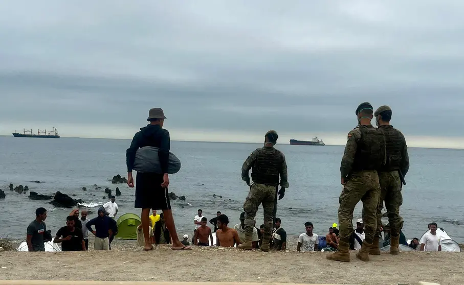 militares inmigrantes