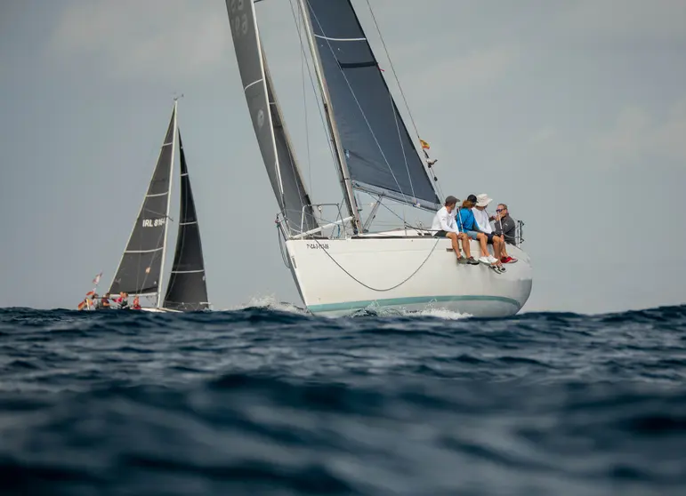 Una imagen de la regata celebrada este s&aacute;bado en aguas de Ceuta