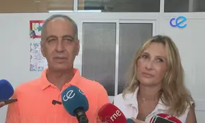 CRISTINA DIAZ Y ABDELHAKIM ABDESELAM