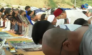 Rezo musal la por la fiesta sacrificio - comunidad musulmana