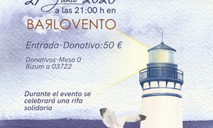 Cartel VI Cena Ben&eacute;fica acefep