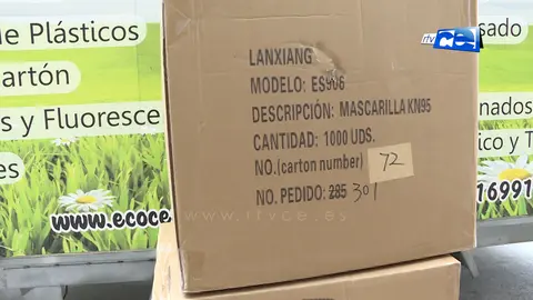 DONACIÓN MASCARILLAS