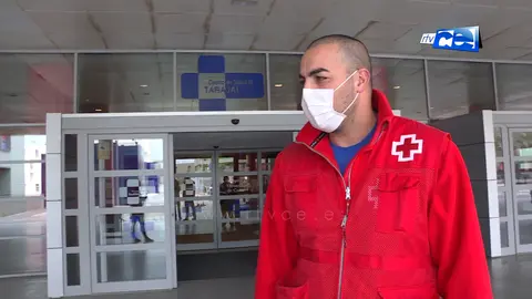 CRUZ ROJA EN HOSPITAL