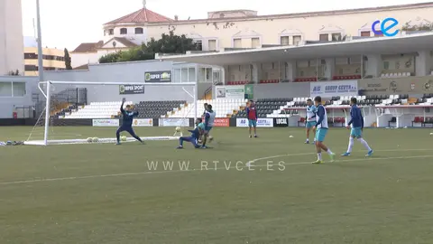 Entrenamiento AD Ceuta