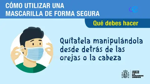 Comó utilizar la mascarilla