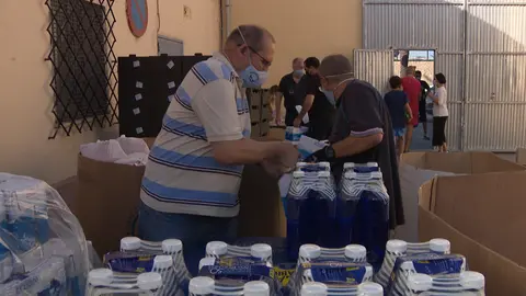 Reparto comida Banco de Alimentos