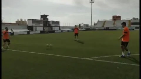 Entrenamiento AD Ceuta FC