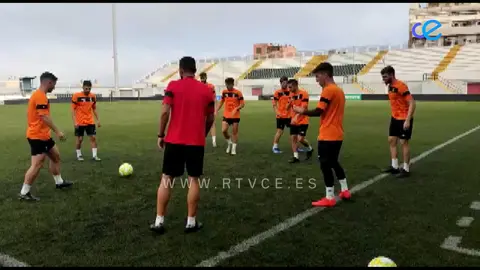 Entrenamiento AD Ceuta FC