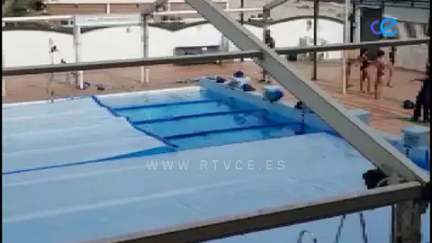 Mantas térmicas piscina CN Caballa