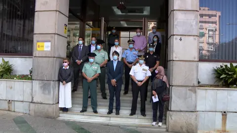 Minuto Silencio Delegacion