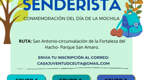 MARCHA SENDERISTA. 2020