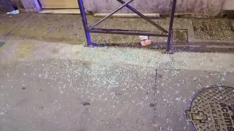 Cristales rotura ventanilla