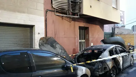 incendio vehiculo calle mendoza