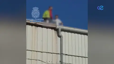 RESCATE MENOR POLICIA NACIONAL