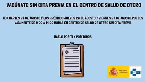 vacunacion sin cita ingesa