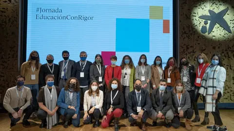 Docentes ganadores de la convocatoria 2020 y los investigadores (UB, UAB, UAM, UCLM, UM, Ugranda)