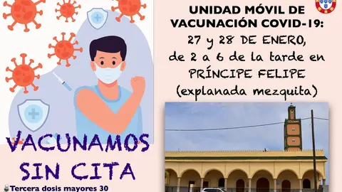 Vacunación móvil P Felipe 