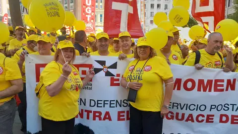 MANIFESTACION MADRID CORREOS