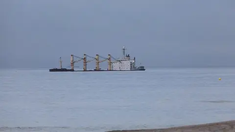 BARCO VERTIDO GIBRALTAR