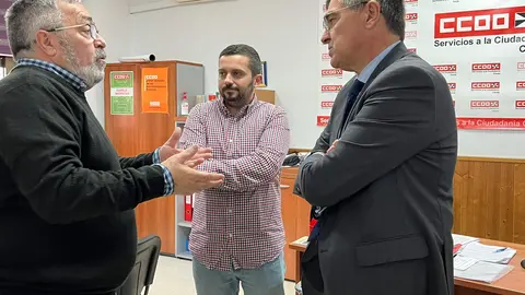 Reunión Delegado del Gobierno con CCOO