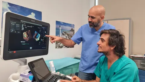 Hassam Kassem y Francisco Lanzas