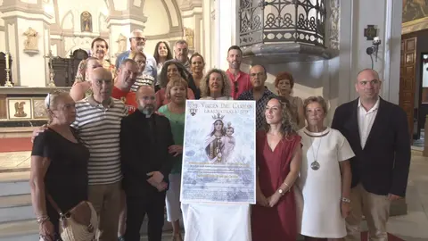 presentación cartel virgen del carmen