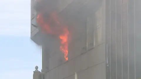 INCENDIO HOTEL PUERTA DE AFRICA