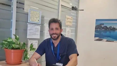 enfermero Santiago Muñoz Borrego