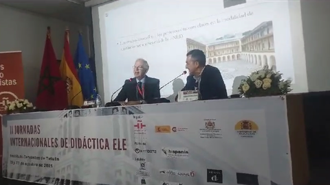 Rontomé y director Instituto Cervantes Tetuán