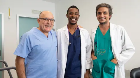 Emmanuel Fofana en el Hospital Universitario de Ceuta (1)