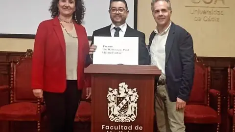Docentes Ceuta premiados Academia Medicina Cádiz