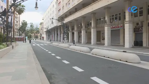 CALLE VACIA POR EL ESTADO DE ALARMA PANDEMIA COVID