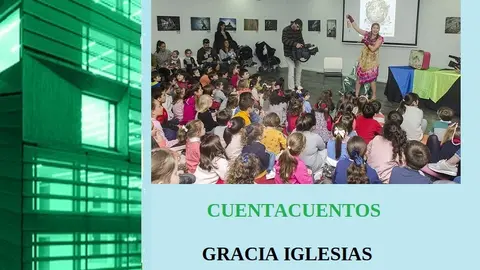 Gracia Iglesias escritora cuentacuentos biblioteca