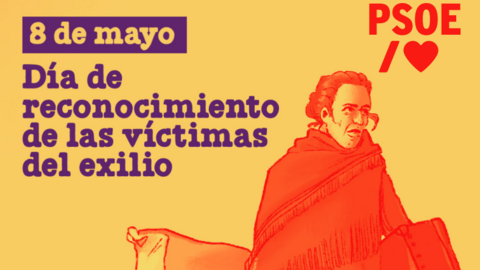 Manifiesto PSOE Día de reconocimiento a las víctimas del exilio
