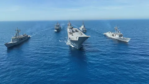 El Grupo de Combate Expedicionario Dédalo 24 se ha desplegado desde Estambul hasta Helsinki