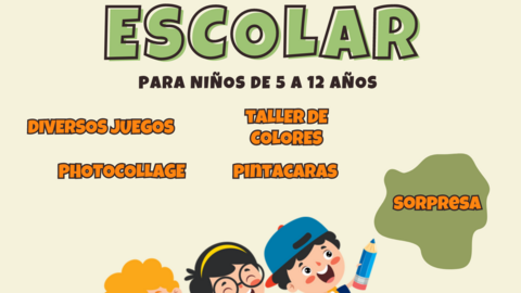 Cartel diversión solidaria