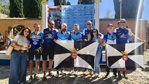 Los componentes del CD San Urbano que han competido en Jerez