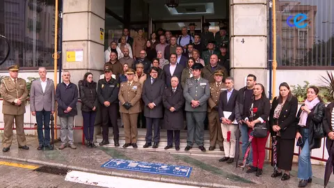 Minutos silencio Delegación por Dana