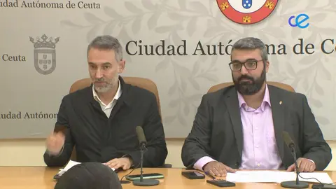 SEBASTIAN GUERRERO Y MELCHOR LEON PSOE CEUTA
