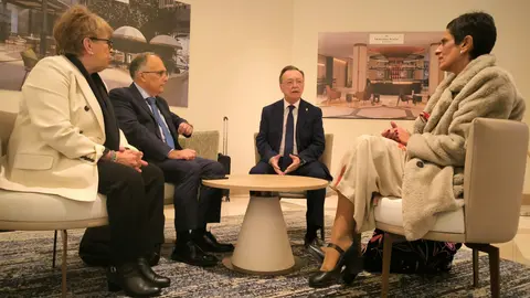 VIVAS GAITAN PEREZ Y CHANDIRAMANI EN MADRID