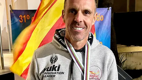 Rafael Molina, subcampeón del Mundo con España