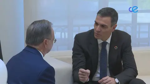 REUNION PEDRO SANCHEZ Y JUAN VIVAS