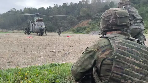 helicóptero militares ceuta